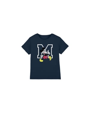 Disney Kinderen/Kinderen Mickey Mouse Classic Walk T-Shirt (Marine)