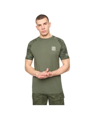 Crosshatch Heren Janscore T-Shirt (Olijf)