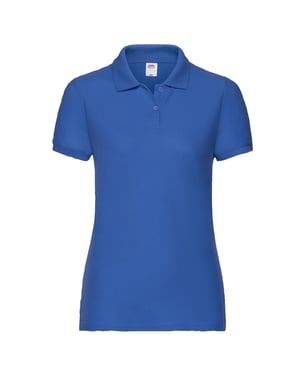 Fruit of the Loom Dames/Dames Lady Fit 65/35 Poloshirt (Koningsblauw)