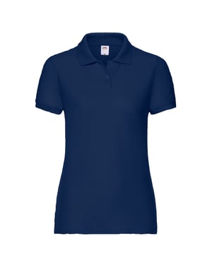 Fruit of the Loom Dames/Dames Lady Fit 65/35 Poloshirt (Marine)