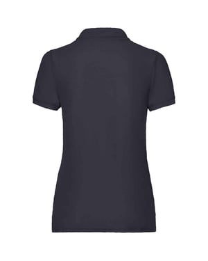 Fruit of the Loom Dames/dames Dame Fit Piqué Polo Shirt (Deep Navy)