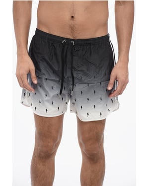 ZEEFDRUK ALL-OVER BOLT ZWEMSHORTS