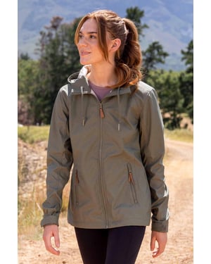Mountain Warehouse Dames/Dames Iona Zachte Shell Jas (Kaki Groen)