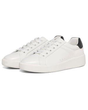ONLY SOUL 4 Polyurethaan Dames Wit/Zwarte Sneakers
