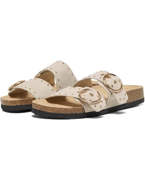 ONLY MAXI 15 Polyurethaan Dames Crème Sandalen