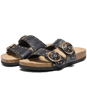 ONLY MAXI 15 Polyurethaan Dames Zwarte Sandalen