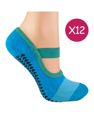 12 Paar Vrouwen Antislip Ademend Yoga Sokken