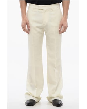 Flare Fit-broek in beige