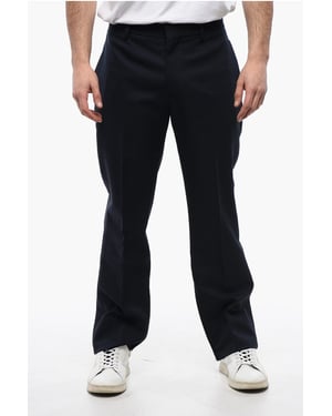 Carrot-Fit DRILL-broek in middernachtblauw