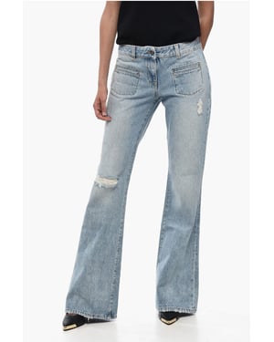 Licht gewassen Bootcut Fit Denim 29 cm in blauw