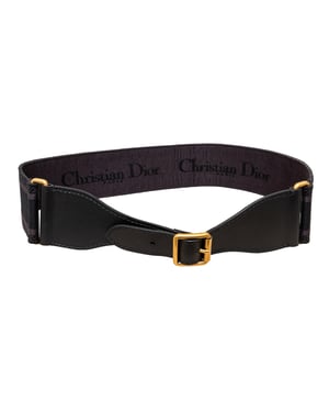 Christian Dior brede canvas riem - '20s