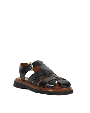 Dune Dames Lisherman - Platte Visser Sandalen