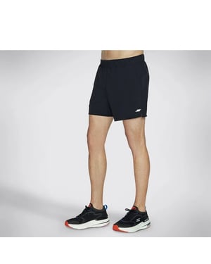 Heren Skechers Razor Sport Shorts Zwart