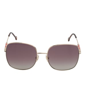 CH0035S Eckige Sonnenbrille aus Metall für Damen