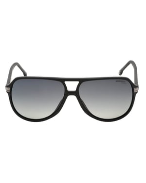 Carrera Matte Black Frame Grijze SF Gepolariseerde Zonnebril
