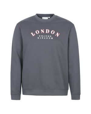 Mountain Warehouse Heren Regional London Sweatshirt (Antraciet)