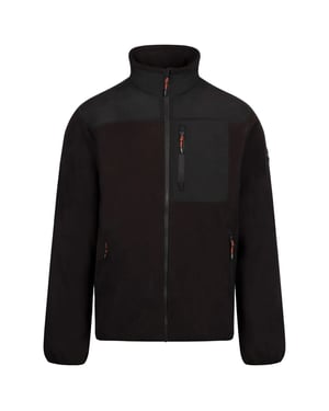 Trespass Heren Lafferty Fleece Jas (Zwart)