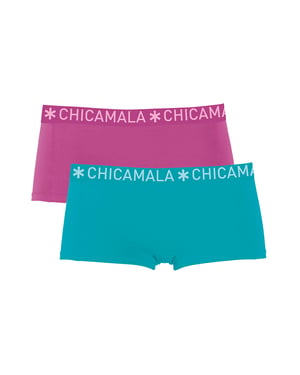 Chicamala Boxershort - 2-Pack - Meisjes Ondergoed