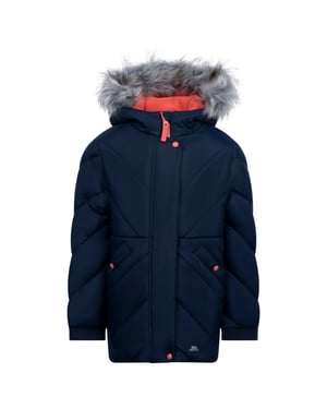 Trespass Meisjes Buntee Jas (Marine)