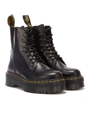 Shop Voor Dr. Martens Jadon Smooth Dames Zwarte Platformlaarzen