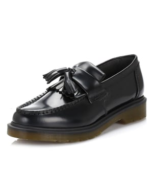 Winkel Voor Dr. Martens Adrian Gepolijst Glad Leer Zwarte Loafers
