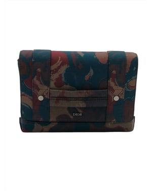 Dior X Peter Doig Bruine Schoudertas - '10s