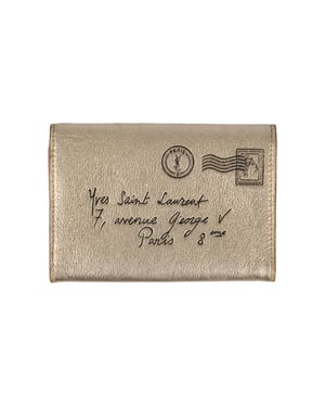 Yves Saint Laurent Lederen Kaarthouder - '00s
