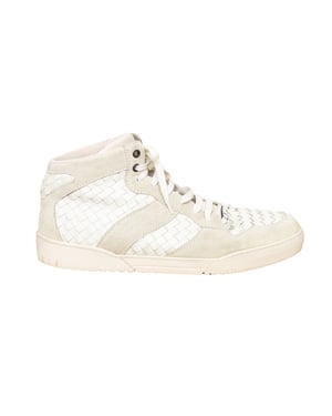 Bottega Veneta Intrecciato Leren Sneakers - '20s