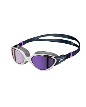 Speedo Dames/Dames 2.0 Spiegel Biofuse zwembril (Blauw/paars)