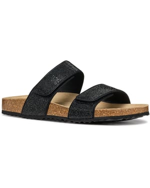 Geox D BRIONIA R Dames Zwarte Sandalen