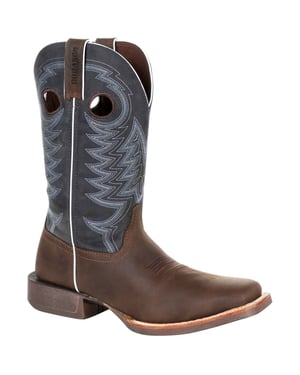 Durango Rebel Pro Leren Heren Boots Belgisch Bruin/Denim Blauw