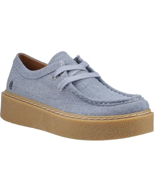 Hush Puppies Bridie Textiel Dames Denim Moccasins Schoenen