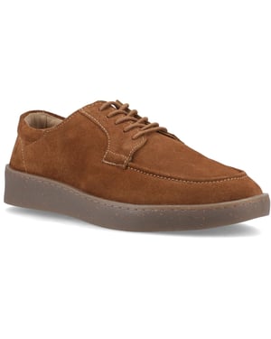 Hush Puppies Rafael Suède Heren Tan Veterschoenen