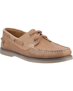 Hush Puppies Wilson Leren Mannen Tan Bootsschoenen