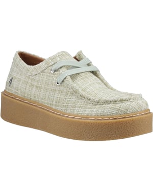 Hush Puppies Bridie Textiel Dames Munt Mocassins Schoenen