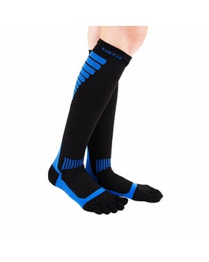 Compressie Kniesokken - Unisex 1 Pack Sportt Suppen Sokjes