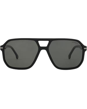 Carrera Gold Detail Zwarte Zonnebril