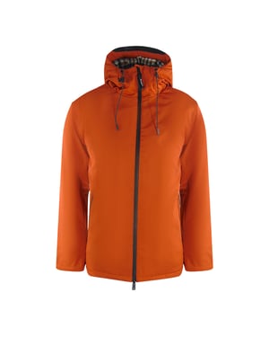 Aquascutum Activehellid Parka Roest Oranje Parka Jas Heren