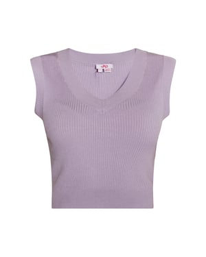 Mymo gebreide trui Dames violet