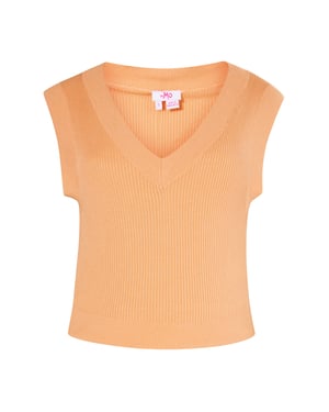 Mymo gebreide trui Dames oranje