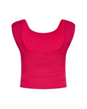 Mymo Topje Dames fuchsia