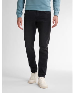 Petrol Industries - Heren Sherborne Classic Slim Fit Jeans Palmstone - Zwart