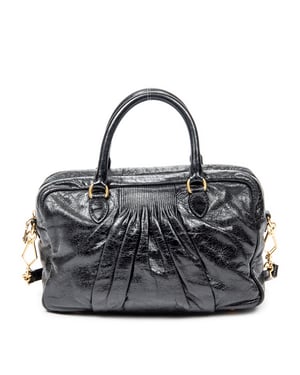 Mini Pleated Boston  Schoudertas