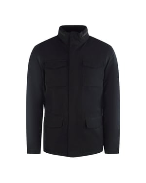 Aquascutum Active Field Jacket Zwarte Jas