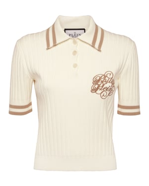 Pullover Polo-Nek