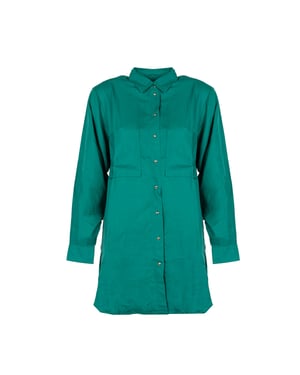 Diesel jurk D-Super Vrouw groen
