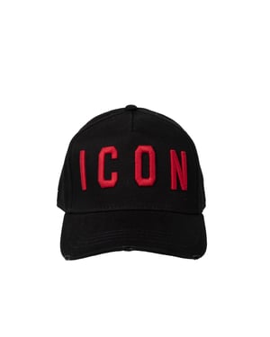 Dsquared2 Baseball pet ICON Mannen zwart