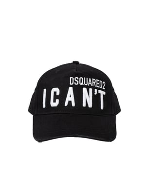 Dsquared2 Baseball pet Mannen zwart