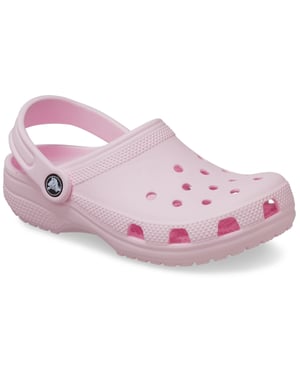 Crocs Toddler Classic Croslite Rubber Roze Melk Instappers