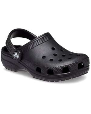 Crocs Toddler Classic Croslite Rubber Zwarte Instappers